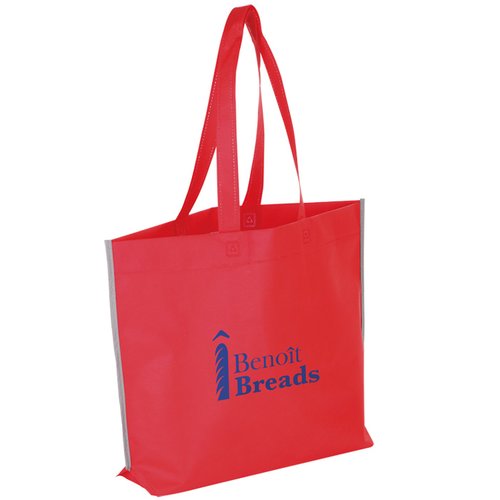 DISC Reflective Shopping Tote Main Image
