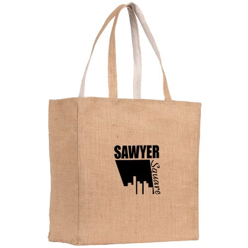 DISC Milstead Jute Tote - Natural Main Image