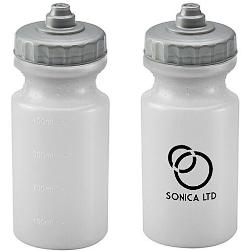 DISC 500ml Viz Cycle Bottle - Clear - Valve Cap Main Image