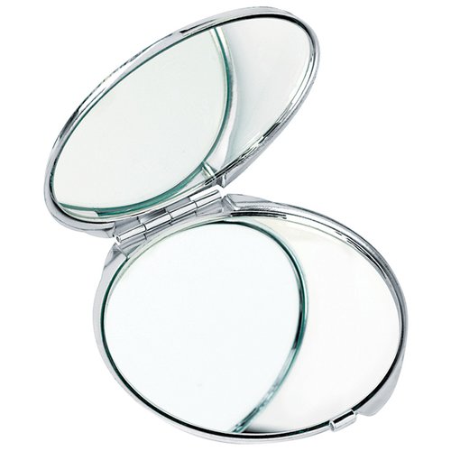 Chrome Compact Mirror Main Image