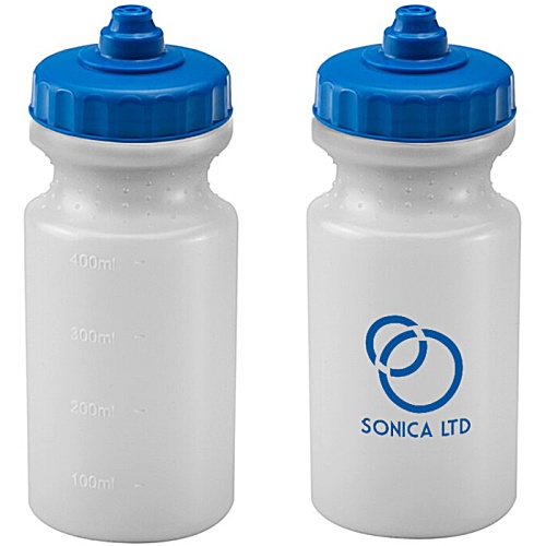 DISC 500ml Viz Sports Bottle - Clear - Valve Cap - 3 Day Main Image