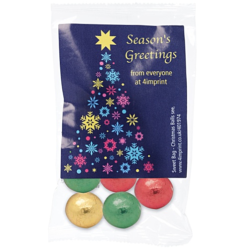 Christmas Chocolate Balls - Tree Design Main Image