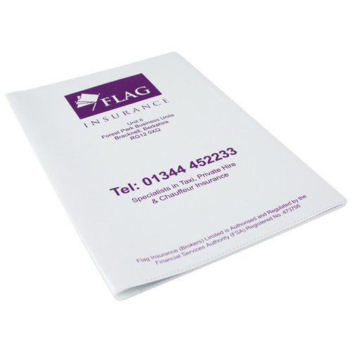 A4 PVC Document Wallet Main Image