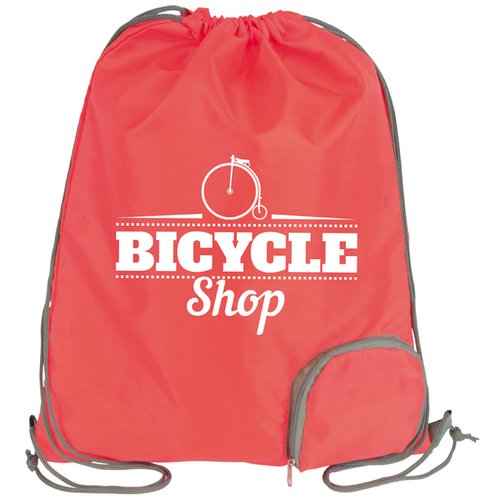 DISC Weybridge Fold Away Drawstring Bag Main Image