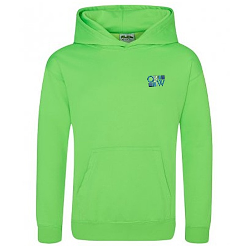SUSP - AWDis Kids Electric Hoodie - Embroidered Main Image