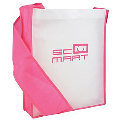 DISC Contrast Messenger Bag Main Image