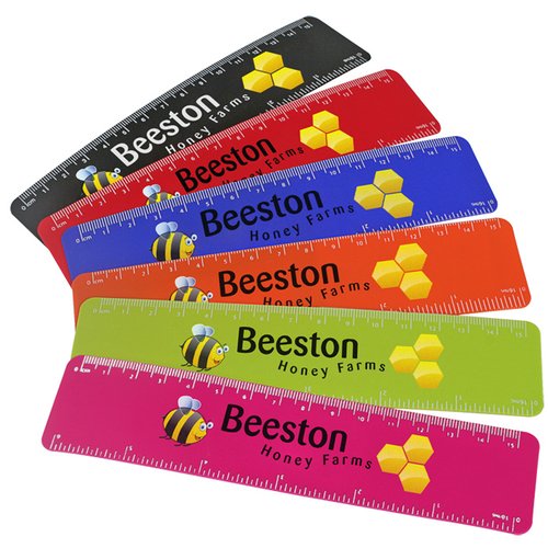 Flexible Recycled Ruler - 15cm - Full Colour Main Image