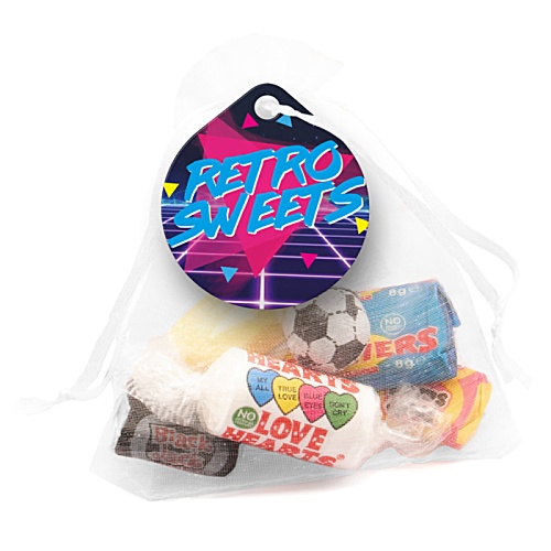 Organza Bag - Retro Sweets Main Image