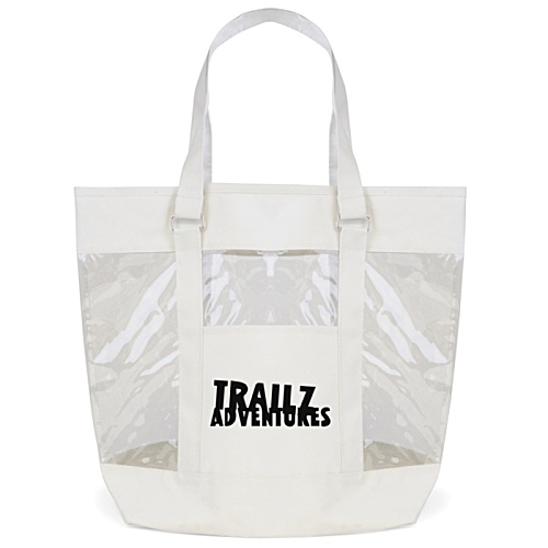 DISC Miami Clear Tote Bag Main Image