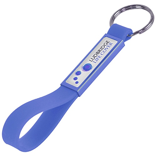 DISC Silicone Loop Keyring Main Image