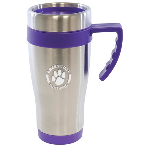 Colour Trim Travel Mug - Engraved Main Image