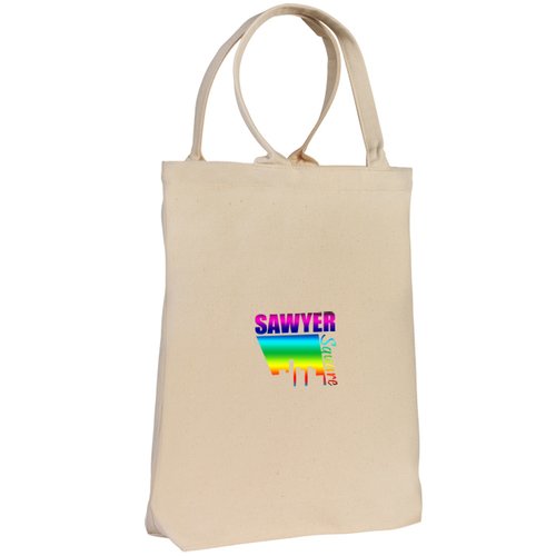 Buckland Midi Cotton Tote - Natural - Full Colour Main Image