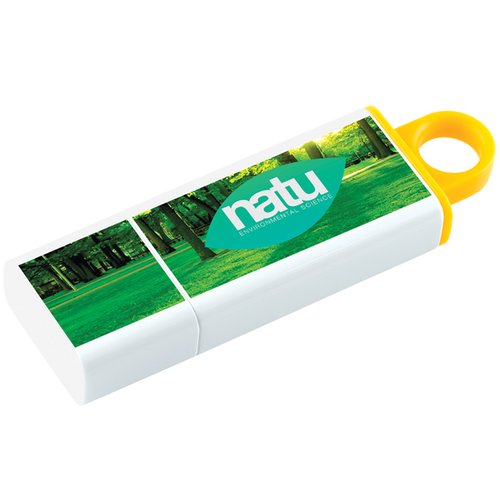 8gb Kingston Loop Flashdrive - Full Colour - 1 Day Main Image