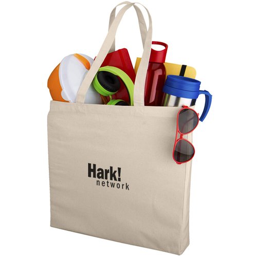 Odessa Cotton Tote - Natural - Printed Main Image