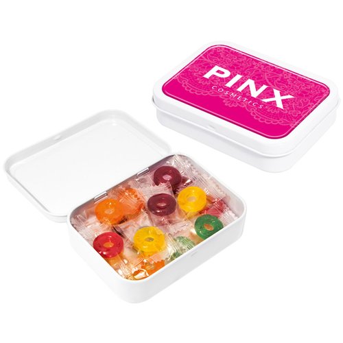 White Sweet Tin - Polo Fruits Main Image