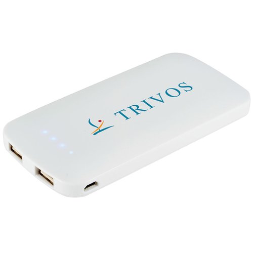 DISC Zippy Slim Dual Power Bank - 4000mAh Main Image