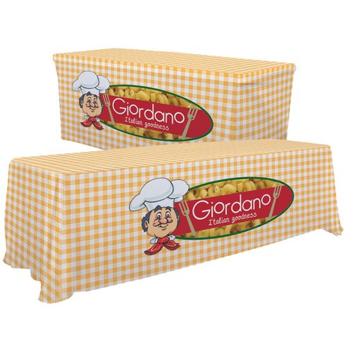 6ft - 8ft Convertible Table Cloth - Digital Print Main Image