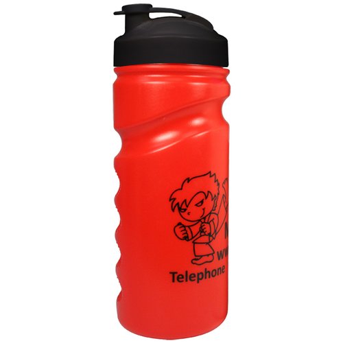 SUSP TIL SEPT 500ml Finger Grip Sports Bottle - Flip Cap - 3 Day Main Image