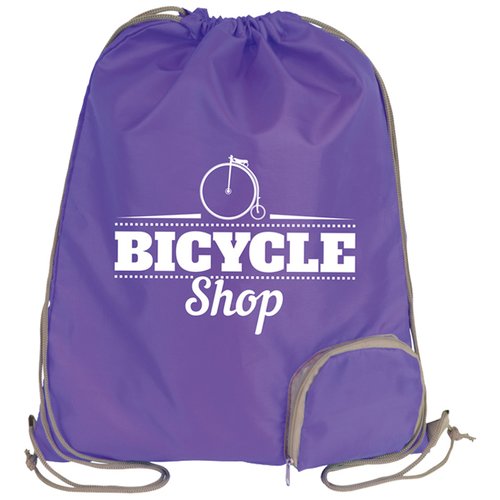 DISC Weybridge Fold Away Drawstring Bag - 1 Day Main Image