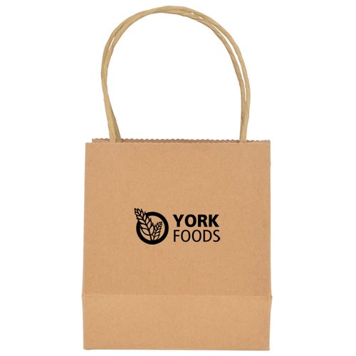 DISC Brunswick Paper Bag - Natural - Small - 1 Day Main Image