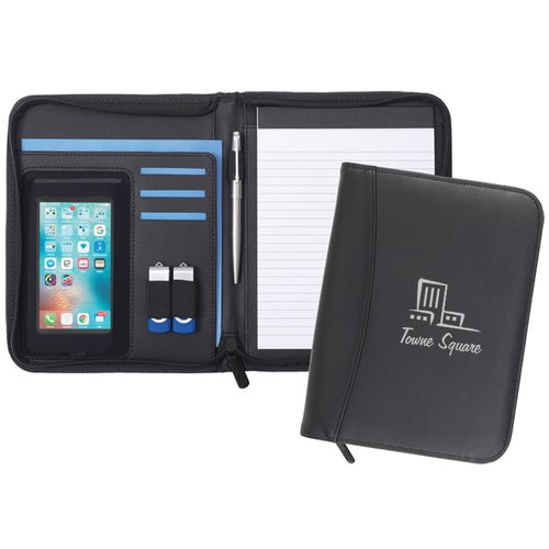 DISC Pembury Smart A5 Zipped Portfolio Main Image