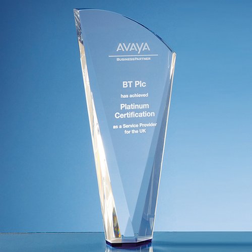 255-mm Optical Crystal Shard Award Main Image