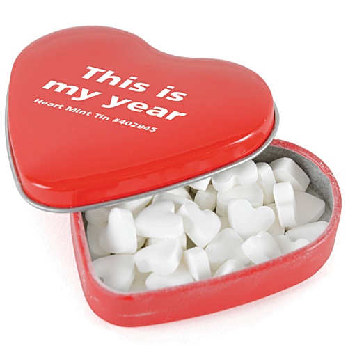 Heart Mint Tin - Printed Main Image