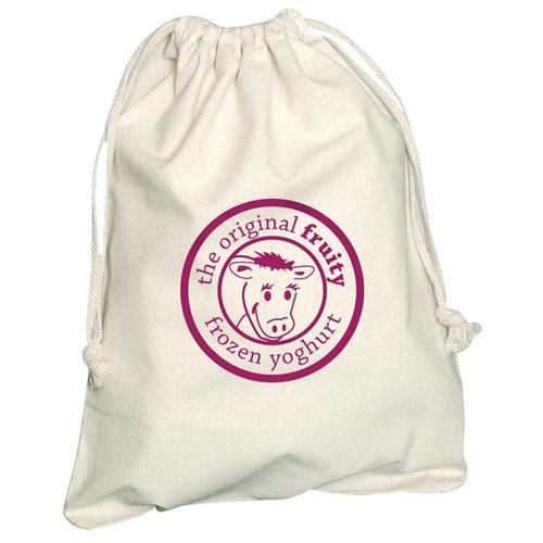 Natural Drawstring Eco-Pouch Main Image