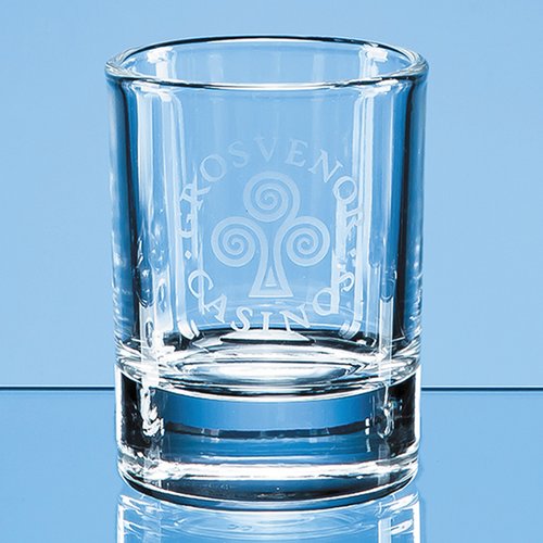 Round Hot Shot Tot Glass Main Image