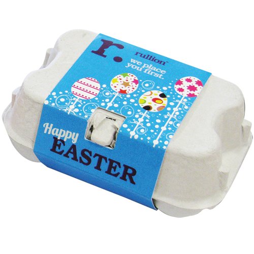 Mini Chocolate Eggs Carton Main Image