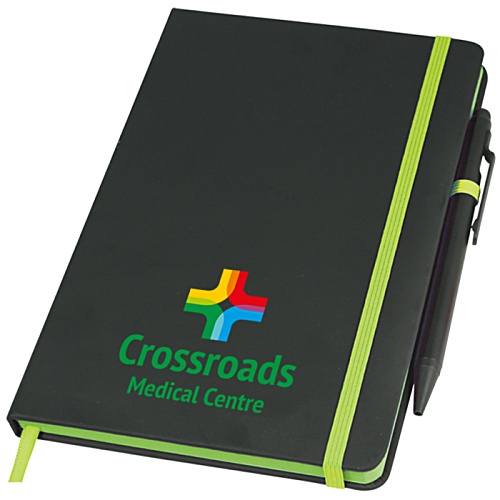 Edge A5 Notebook & Stylus Pen - Digital Print Main Image