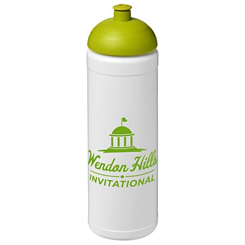 DISC 750ml Baseline Water Bottle - Domed Lid - White Main Image
