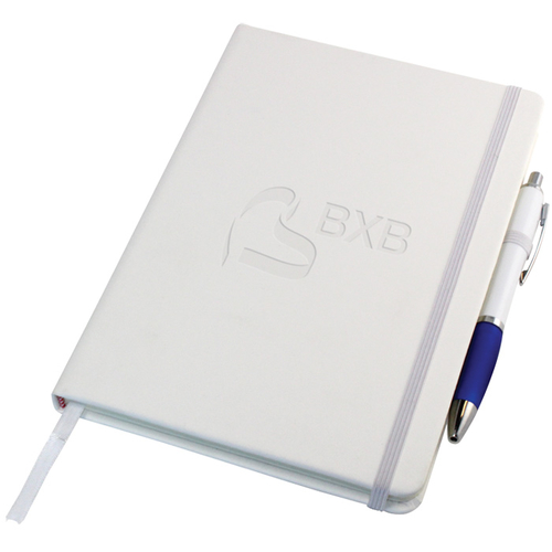 Polar A5 Notebook with Curvy Pen - Debossed Main Image