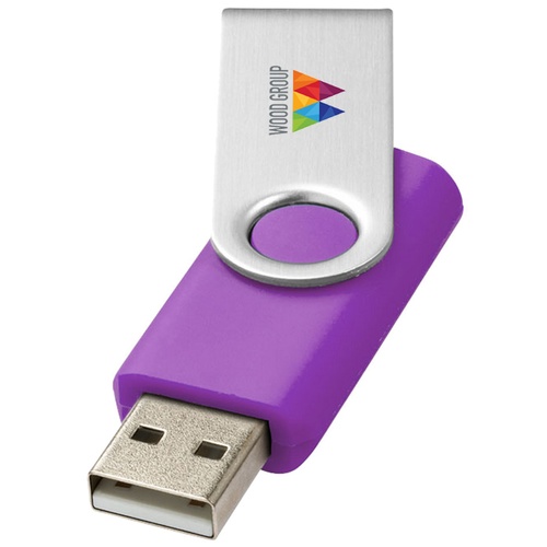 2gb Rotate USB Flashdrive - Full Colour Main Image