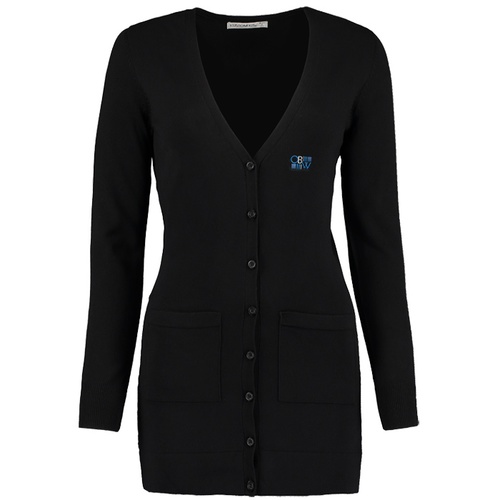 DISC Women's Longline V Neck Cardigan Main Image