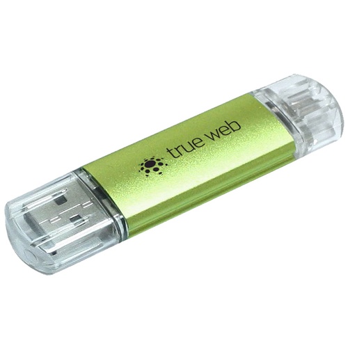 2gb Aluminium On The Go USB Flashdrive Main Image