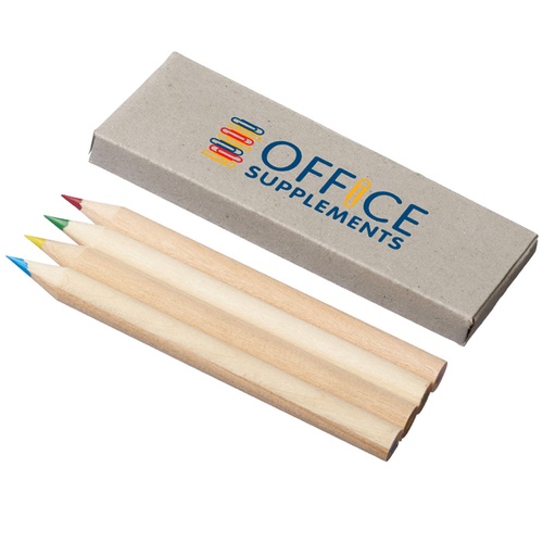 Tullik 4 Pack Colouring Pencils Main Image