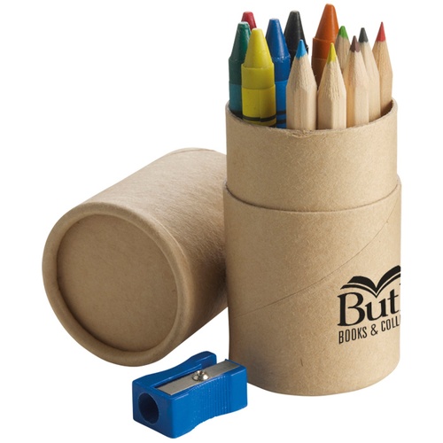 DISC Crayons & Pencils Colouring Set Main Image