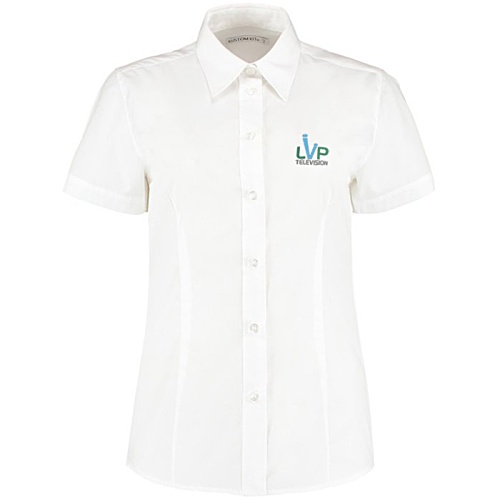 Kustom Kit Women's Workforce Shirt - Short Sleeves - Embroidered Main Image