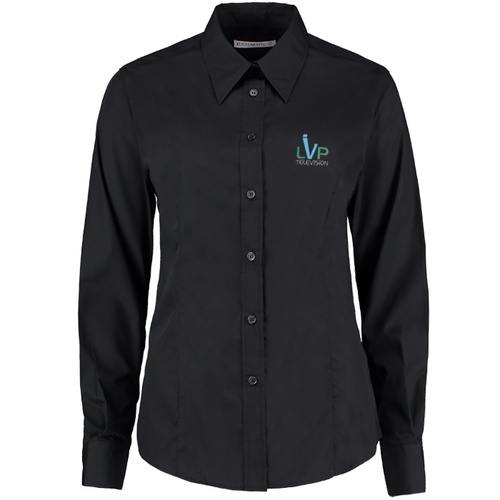 Kustom Kit Women's Workforce Shirt - Long Sleeves - Embroidered Main Image
