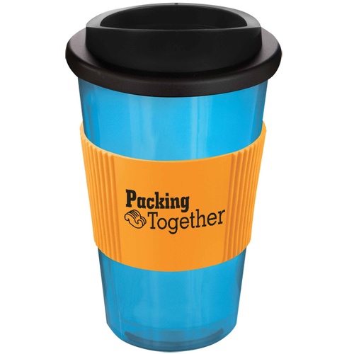 DISC Americano Travel Mug - Translucent - Mix & Match with Grip Main Image