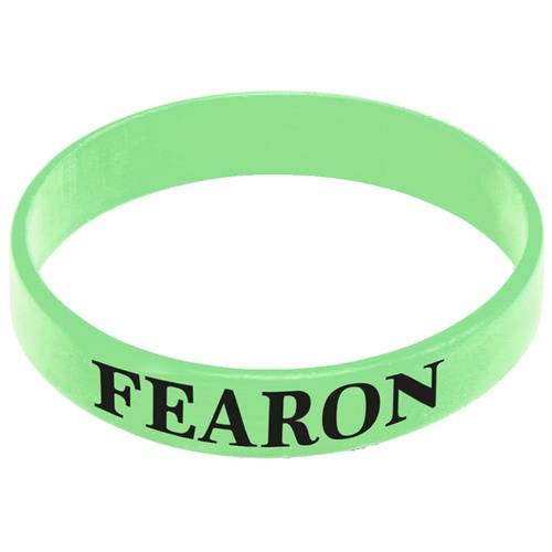 Glow in the Dark Silicone Wristband Main Image