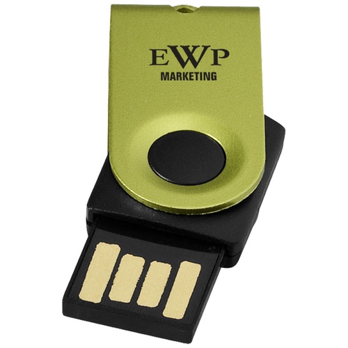 8gb Rounded Mini Rotate USB Flashdrive Main Image