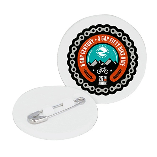 DISC 37mm Circle Badge Main Image
