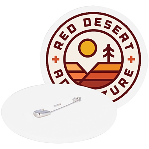 DISC 42mm Circle Badge Main Image