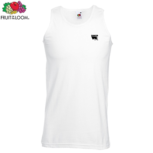 SUSP - Fruit of the Loom Value Vest - White Main Image