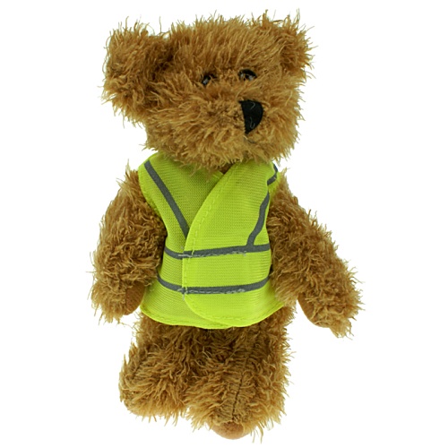 15-cm Sparkie Bear with Hi Vis Jacket Main Image
