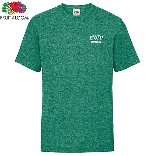 Fruit of the Loom Kid's Value Weight T-Shirt - Heather Main Image
