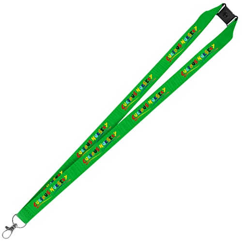 20mm Flat Lanyard - Brights - Digital Print Main Image