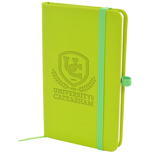 A6 Soft Touch Notebook - Debossed Main Image